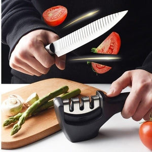 Kitchen Knife Sharpener (Three-stage Knife Sharpener)