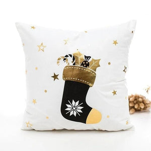 Christmas Pillow Covers (Pearl White)