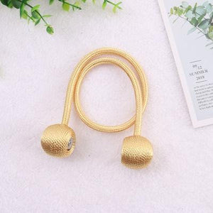 Magnetic Ball Curtain Tie Backs