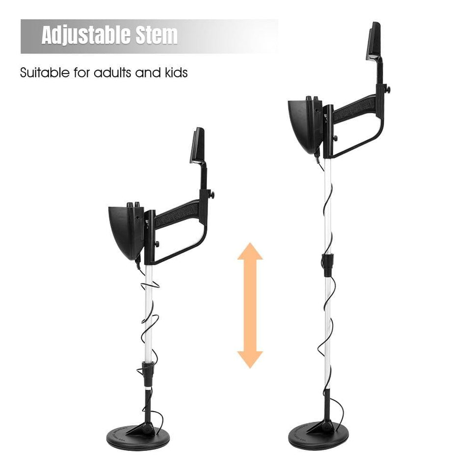 adjustable metal detector