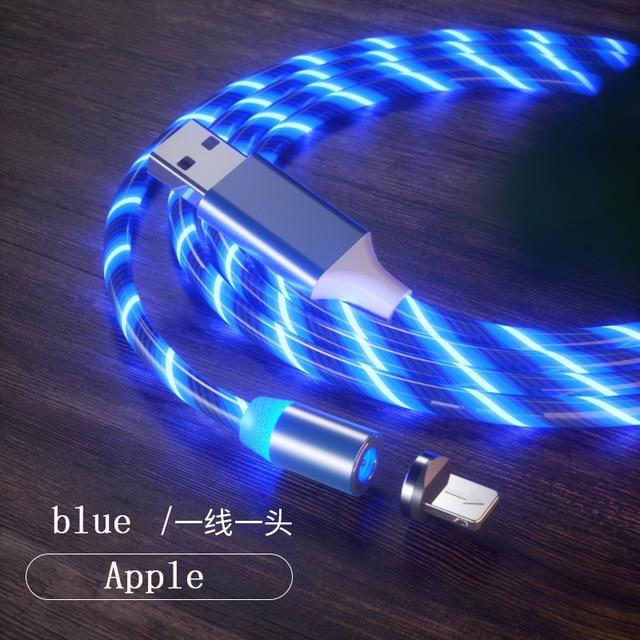 Luminous Flow Magnetic charging Cable