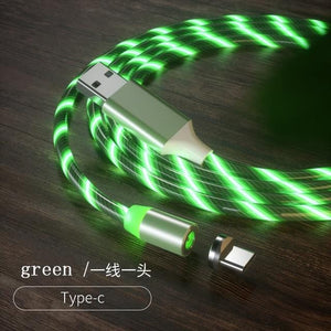 Luminous Flow Magnetic charging Cable